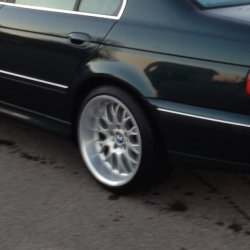 ROD 0058 Felge in 10x18 ET 19 mit Continental  Reifen in 245/35/18 montiert hinten Hier auf einem 5er BMW E39 523i (Limousine) Details zum Fahrzeug / Besitzer