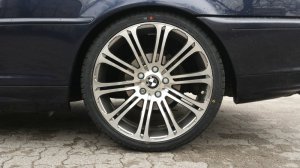 MAM B1 hyper front polish Felge in 8x19 ET 35 mit - NoName/Ebay - A. ART Sport XL Reifen in 235/35/19 montiert hinten Hier auf einem 3er BMW E46 320i (Coupe) Details zum Fahrzeug / Besitzer