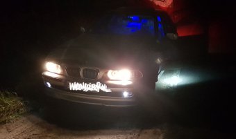 e 39, aktiksilber, Vollleder grau, 523i, Schaltget - 5er BMW - E39