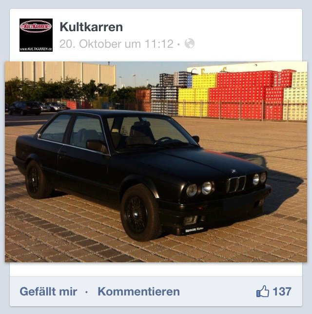 Mein E30 - 3er BMW - E30