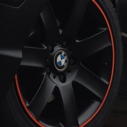 BMW  Felge in 7.5x17 ET 30 mit - NoName/Ebay -  Reifen in 245/45/17 montiert vorn mit 20 mm Spurplatten Hier auf einem 3er BMW E46 320d (Touring) Details zum Fahrzeug / Besitzer