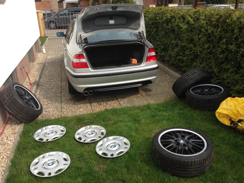 Mein Silver-Black-Beamer - 3er BMW - E46