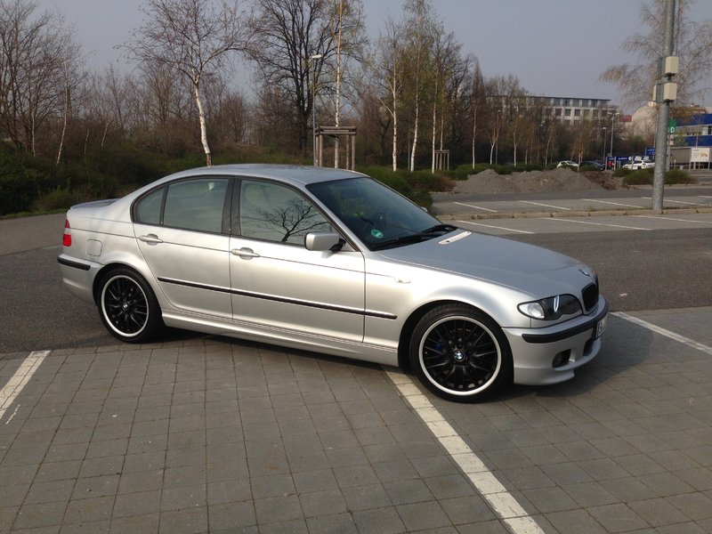 Mein Silver-Black-Beamer - 3er BMW - E46