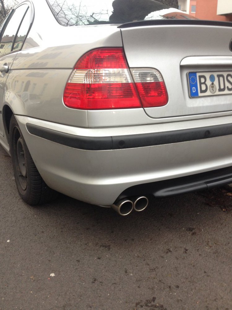 Mein Silver-Black-Beamer - 3er BMW - E46