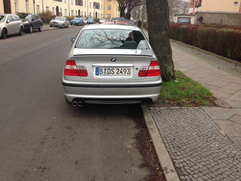 Mein Silver-Black-Beamer - 3er BMW - E46