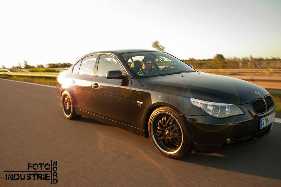 dezent bleibt er auch... 545i - 5er BMW - E60 / E61