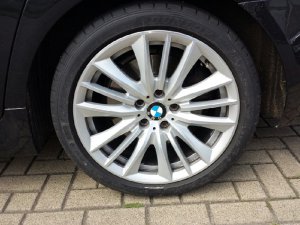 BMW w-speiche323 Felge in 8.5x19 ET 30 mit Dunlop sport maxx gt Reifen in 275/35/19 montiert hinten Hier auf einem 5er BMW F10 535i (Limousine) Details zum Fahrzeug / Besitzer