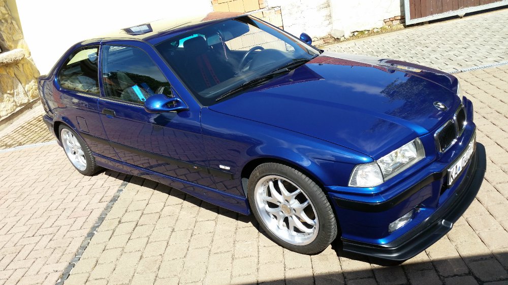 e36 compact in M-blau (avus) mein liebling - 3er BMW - E36