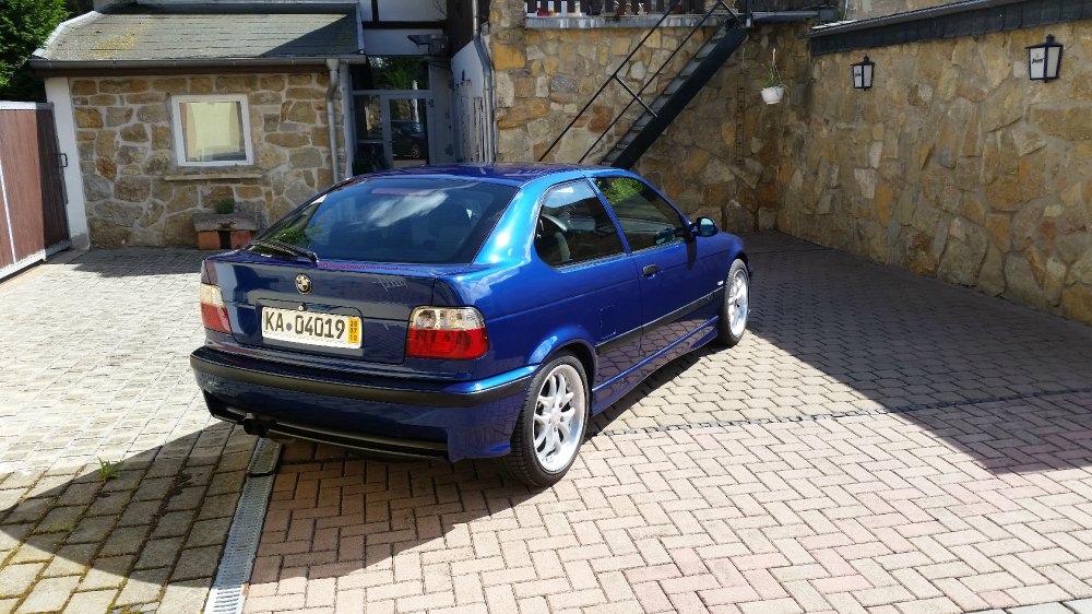e36 compact in M-blau (avus) mein liebling - 3er BMW - E36
