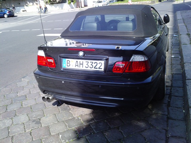 e46 325CI Cabrio... Tief, Breit, Schwarz - 3er BMW - E46
