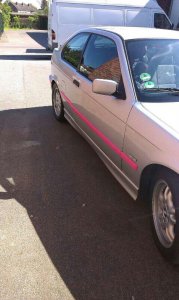 Mein Rosa Flitzer - 3er BMW - E36