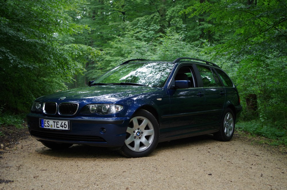 Blauer 320i Bigfoot. - 3er BMW - E46