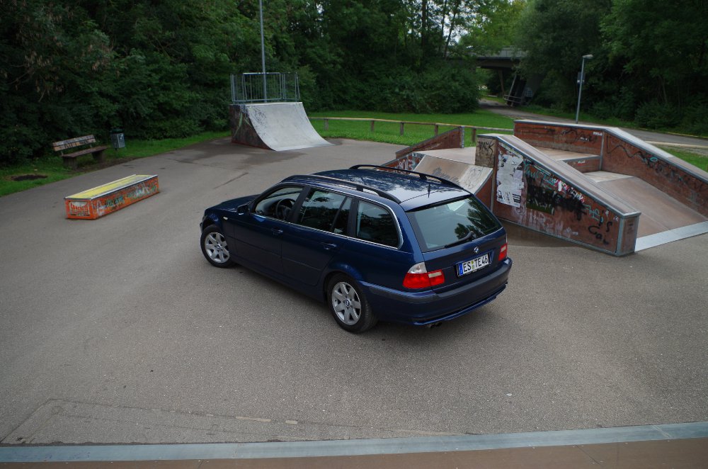 Blauer 320i Bigfoot. - 3er BMW - E46