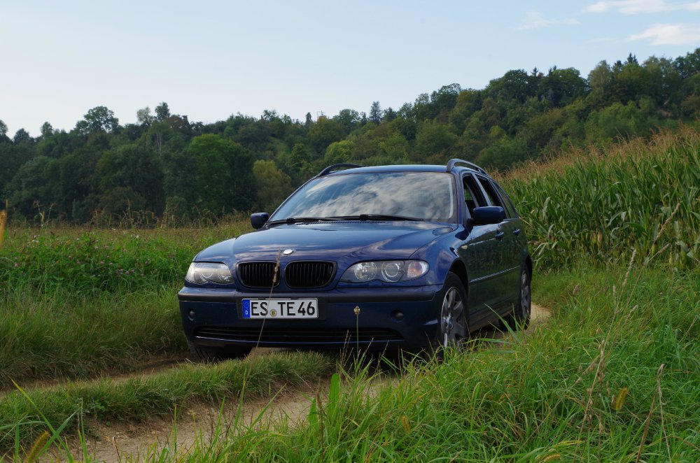 Blauer 320i Bigfoot. - 3er BMW - E46