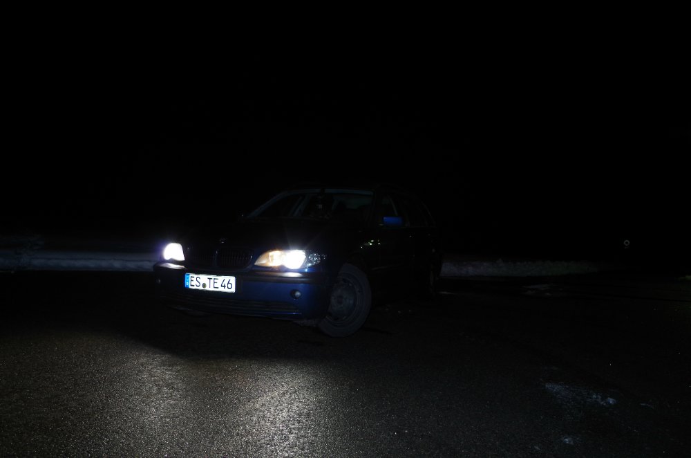 Blauer 320i Bigfoot. - 3er BMW - E46