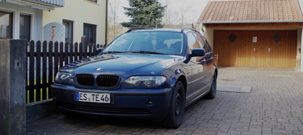 Blauer 320i Bigfoot. - 3er BMW - E46