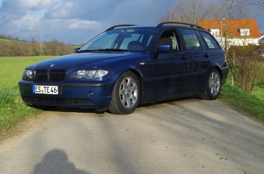 Blauer 320i Bigfoot. - 3er BMW - E46