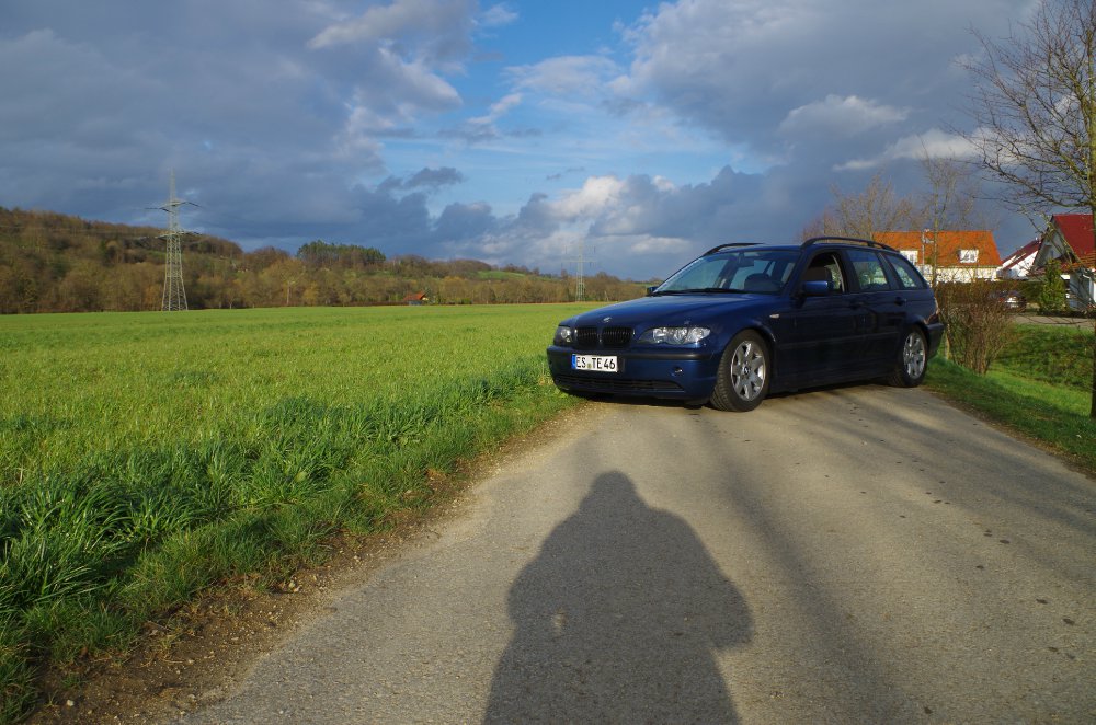 Blauer 320i Bigfoot. - 3er BMW - E46