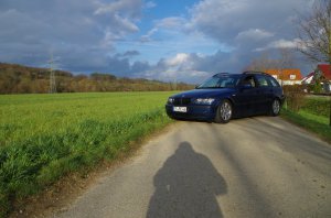 Blauer 320i Bigfoot. - 3er BMW - E46