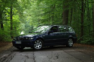 Blauer 320i Bigfoot. - 3er BMW - E46