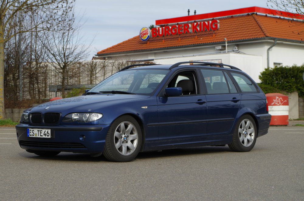 Blauer 320i Bigfoot. - 3er BMW - E46