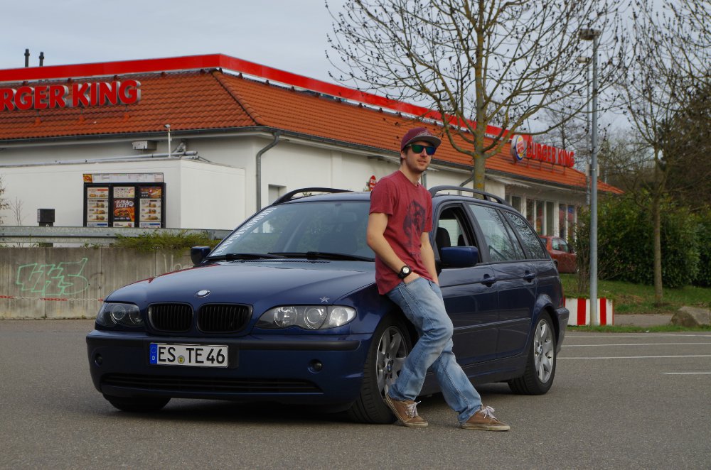 Blauer 320i Bigfoot. - 3er BMW - E46