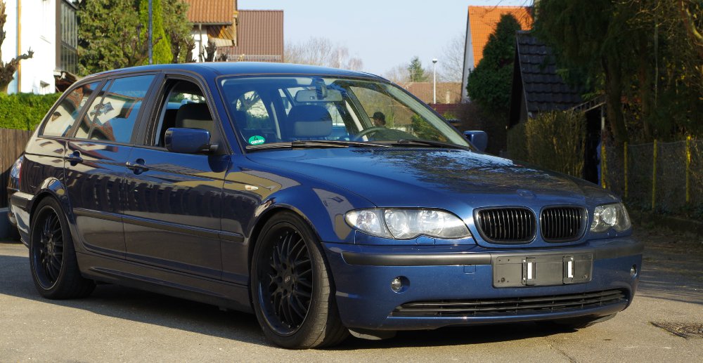 Blauer 320i Bigfoot. - 3er BMW - E46