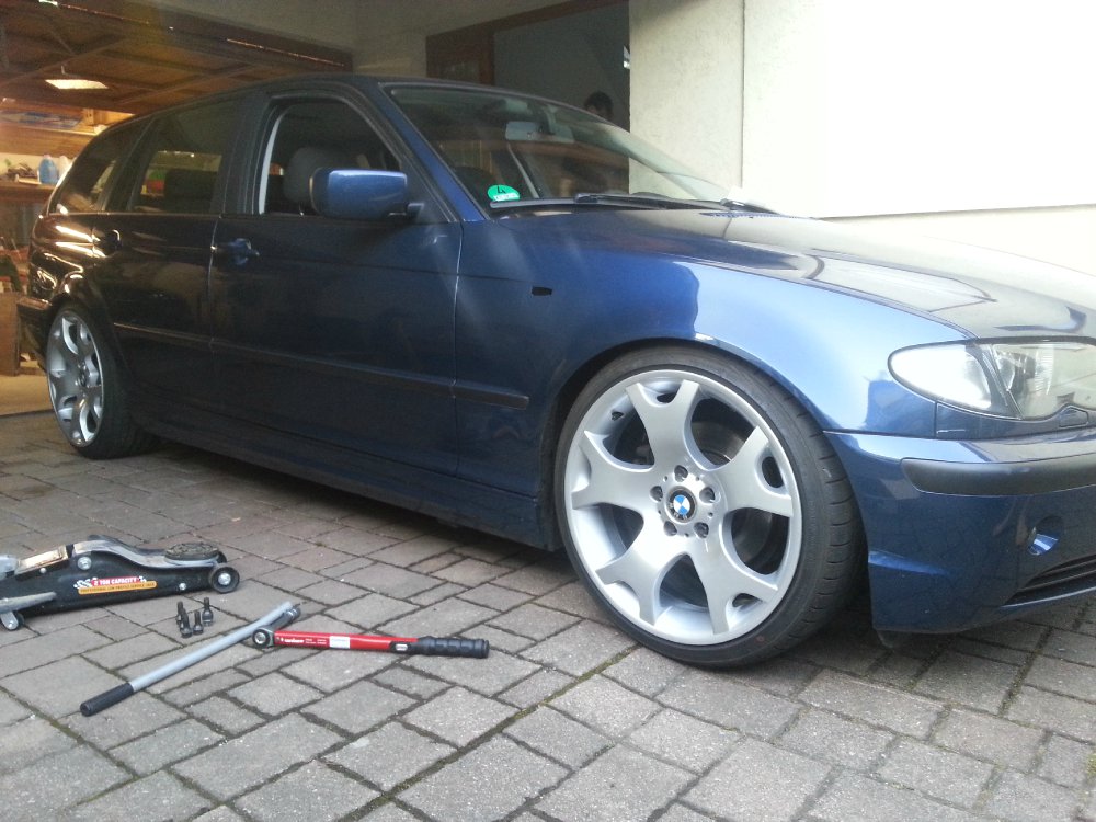 Blauer 320i Bigfoot. - 3er BMW - E46