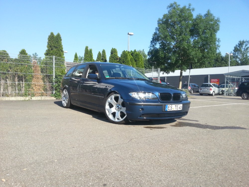 Blauer 320i Bigfoot. - 3er BMW - E46