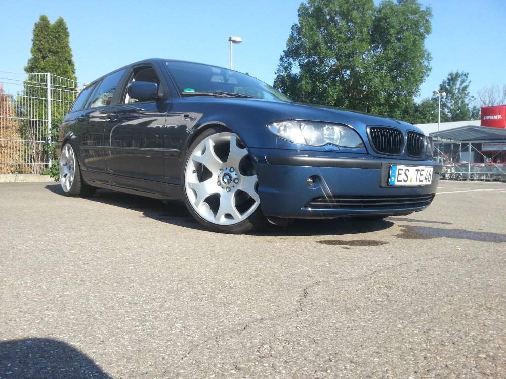 Blauer 320i Bigfoot. - 3er BMW - E46