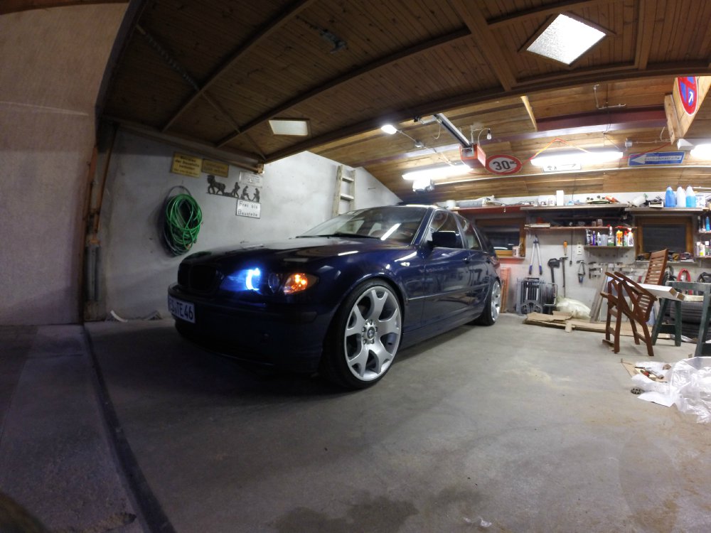 Blauer 320i Bigfoot. - 3er BMW - E46