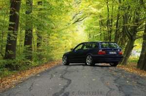 Blauer 320i Bigfoot. - 3er BMW - E46
