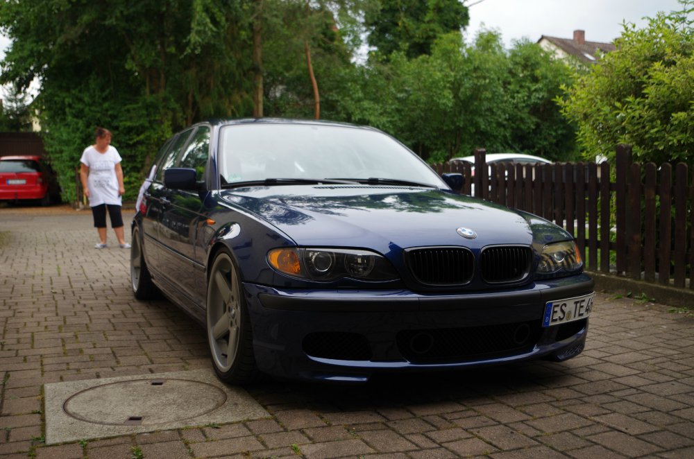 Blauer 320i Bigfoot. - 3er BMW - E46