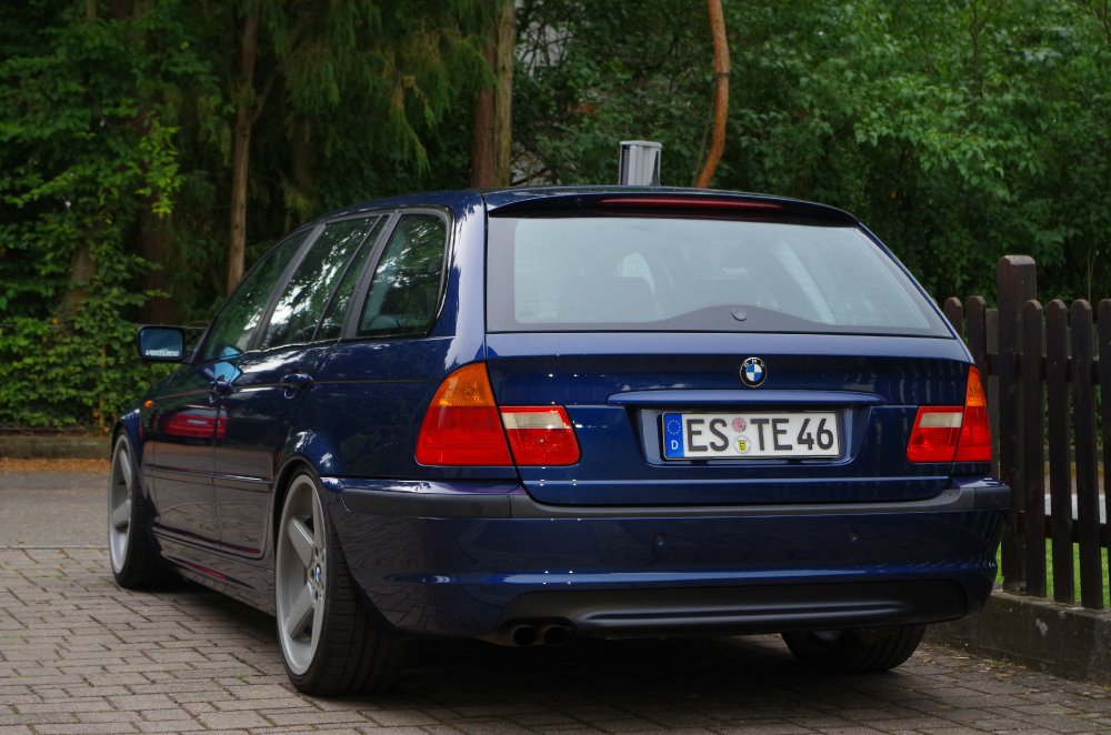 Blauer 320i Bigfoot. - 3er BMW - E46