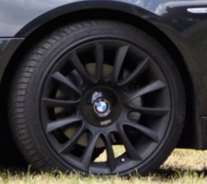 BMW Individual V Speiche 152 Felge in 9x20 ET 24 mit Michelin Primacy Reifen in 245/40/20 montiert vorn Hier auf einem 7er BMW E66 750i (Limousine) Details zum Fahrzeug / Besitzer
