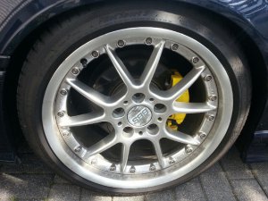 BBS rk507 Felge in 8.5x18 ET 38 mit Michelin  Reifen in 225/40/18 montiert vorn Hier auf einem 3er BMW E36 328i (Cabrio) Details zum Fahrzeug / Besitzer