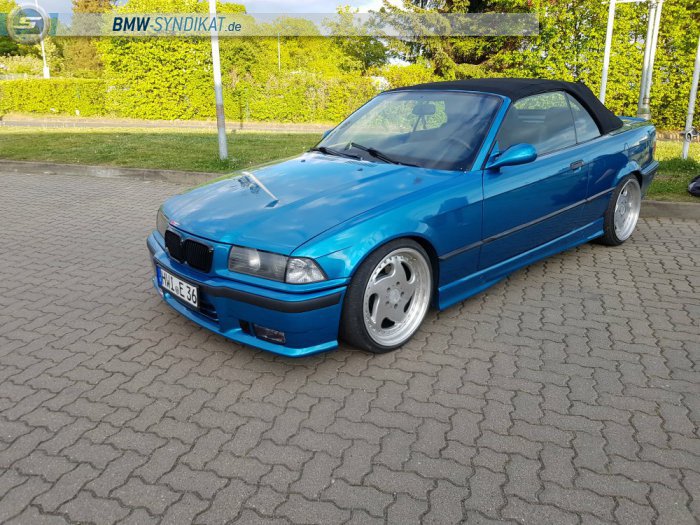 E36 Cabrio - Ozean Blue - 3er BMW - E36