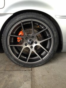 Z-Performance ZP. 07 Felge in 9x18 ET 35 mit Michelin Pilot Sport 3 Reifen in 235/40/18 montiert hinten Hier auf einem 3er BMW E46 328i (Coupe) Details zum Fahrzeug / Besitzer
