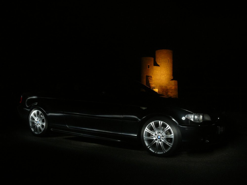 Schwarzer 325 CI M Paket bei Nacht - 3er BMW - E46