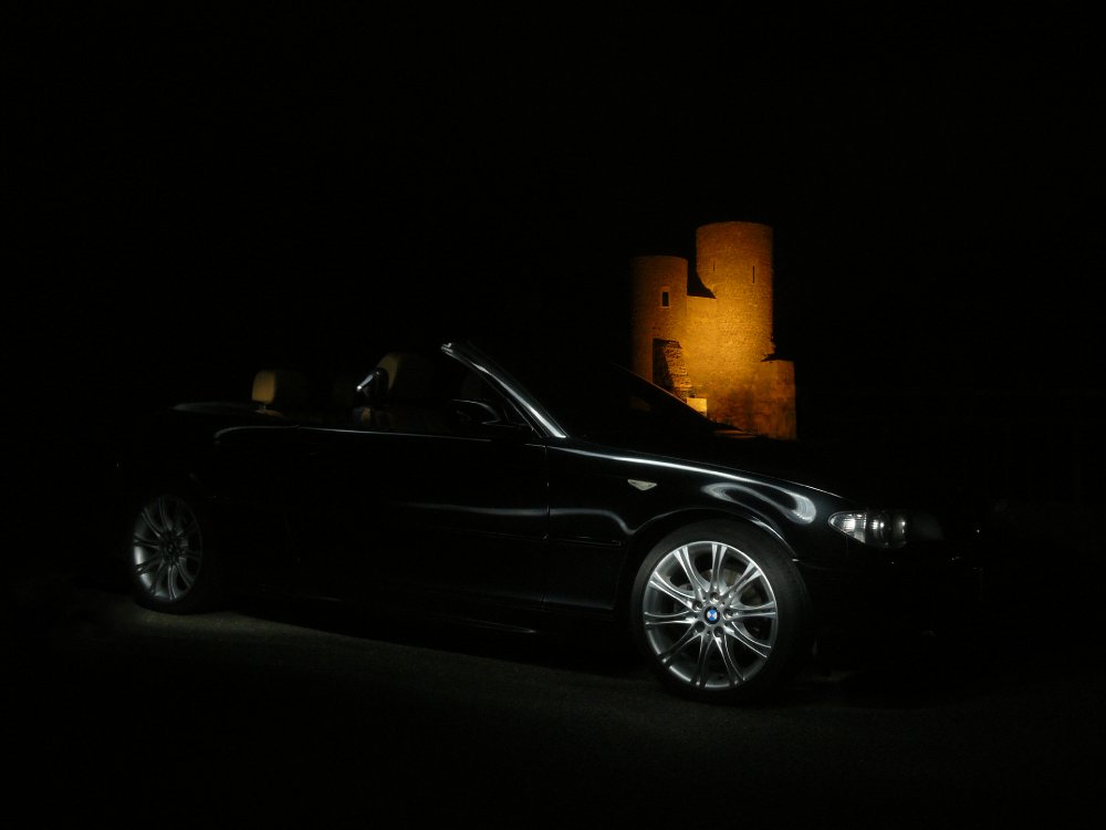 Schwarzer 325 CI M Paket bei Nacht - 3er BMW - E46