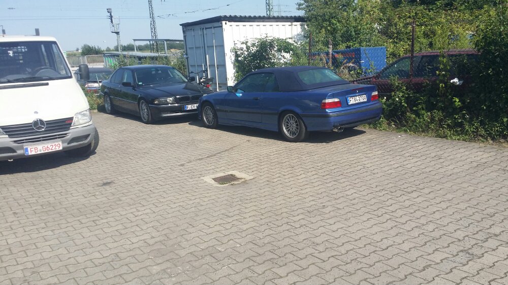 E36 Cabrio estorilblau - 3er BMW - E36