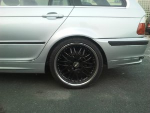 royal wheels GT20 Felge in 8.5x19 ET 35 mit - NoName/Ebay - Sonny China-Reisrad Reifen in 225/35/19 montiert hinten Hier auf einem 3er BMW E46 320i (Touring) Details zum Fahrzeug / Besitzer
