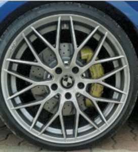 AEZ Antigua Felge in 8.5x19 ET 33 mit Dunlop  Reifen in 225/35/19 montiert vorn Hier auf einem 3er BMW E90 320d (Limousine) Details zum Fahrzeug / Besitzer