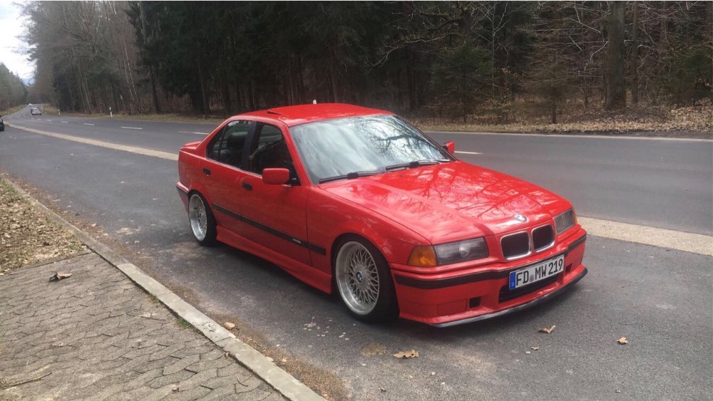 E36 328i brilliantrot - 3er BMW - E36