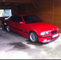 E36 328i brilliantrot - 3er BMW - E36