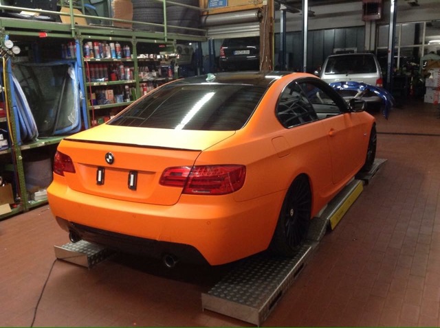 335i e92 Firece Orange - 3er BMW - E90 / E91 / E92 / E93