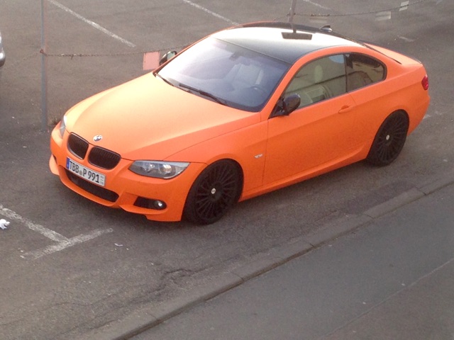 335i e92 Firece Orange - 3er BMW - E90 / E91 / E92 / E93