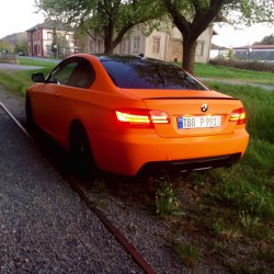 335i e92 Firece Orange - 3er BMW - E90 / E91 / E92 / E93