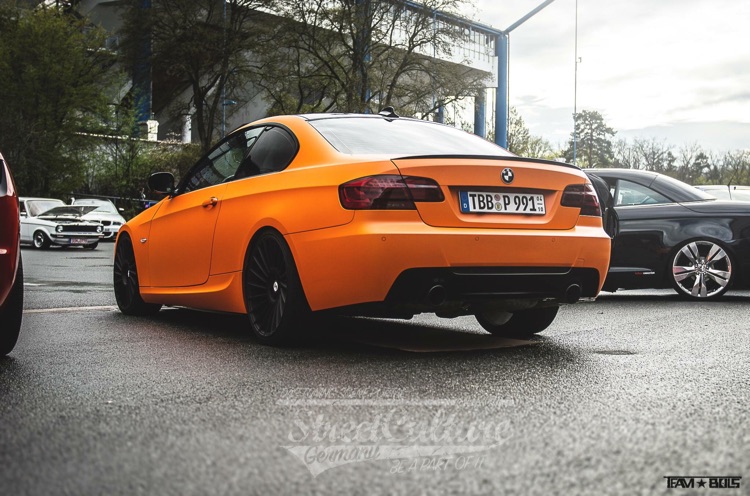 335i e92 Firece Orange - 3er BMW - E90 / E91 / E92 / E93