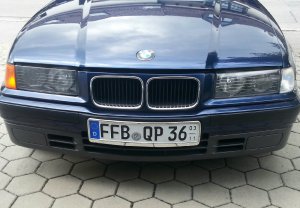 BMW e36 blue coupe - 3er BMW - E36